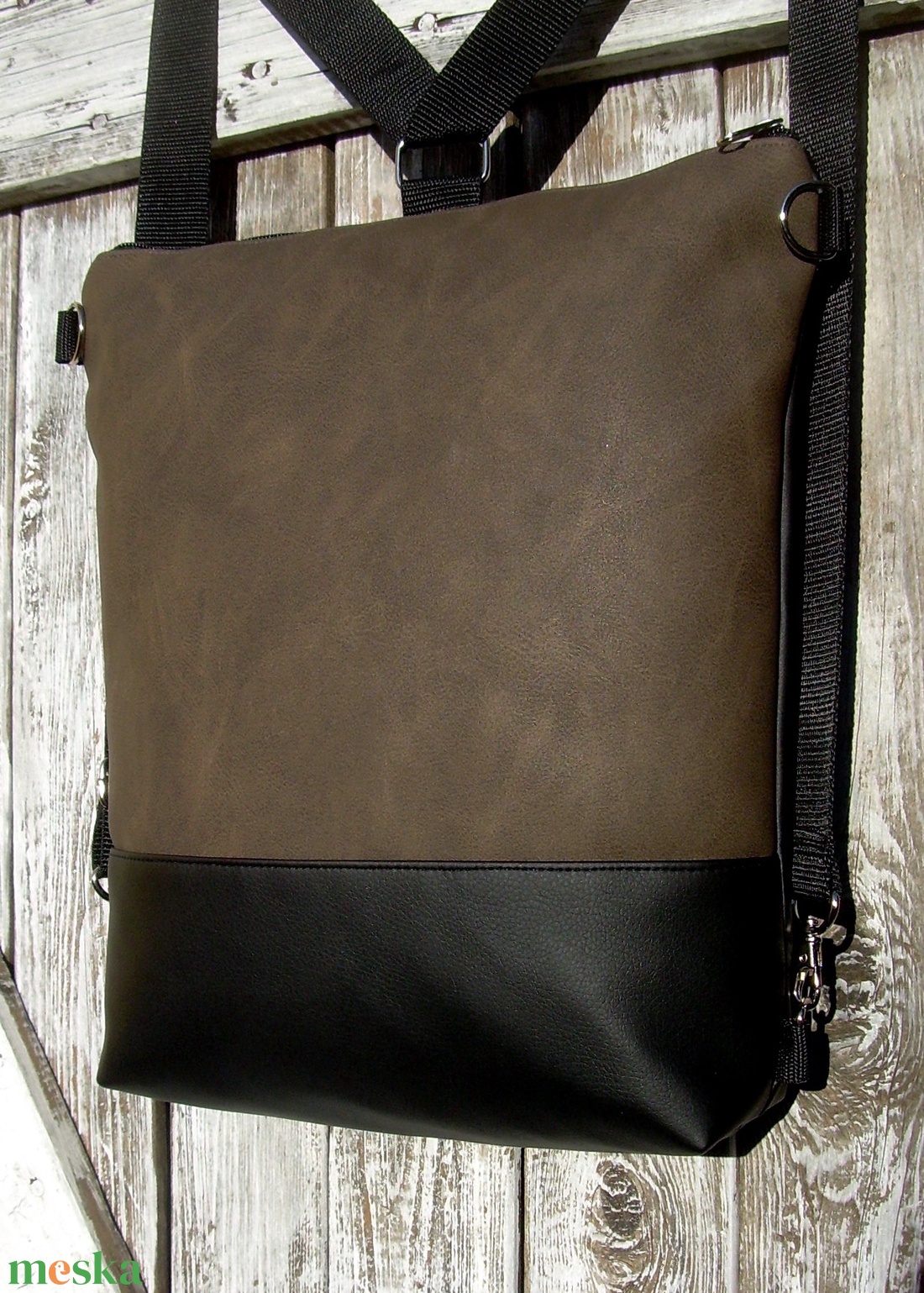 AKCIÓ! - CITY BAG HÁTIZSÁK/OLDALTÁSKA : Variációk feketére és barnára 2. - - Meska.hu AKCIÓ! - CITY BAG HÁTIZSÁK/OLDALTÁSKA : Variációk feketére és barnára 2. - - Meska.hu