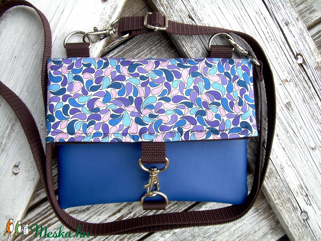 FESTIVAL BAG KISTÁSKA/ÖVTÁSKA: Kék mintás - táska & tok - övtáska - Meska.hu FESTIVAL BAG KISTÁSKA/ÖVTÁSKA: Kék mintás - táska & tok - övtáska - Meska.hu