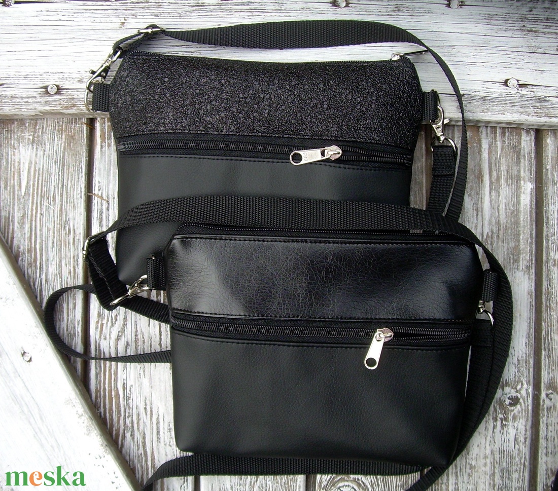 MINI CITY BAG : Elegáns fekete 2. - táska & tok - kézitáska & válltáska - vállon átvethető táska - Meska.hu MINI CITY BAG : Elegáns fekete 2. - táska & tok - kézitáska & válltáska - vállon átvethető táska - Meska.hu