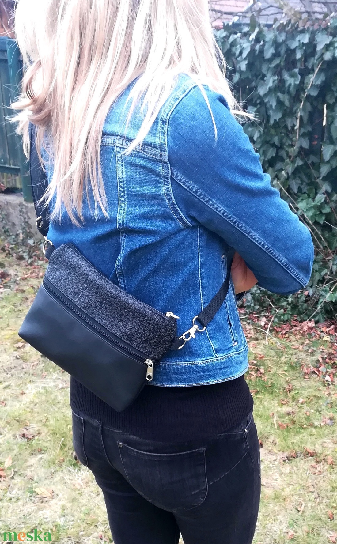 MINI CITY BAG : Elegáns fekete 2. - táska & tok - kézitáska & válltáska - vállon átvethető táska - Meska.hu MINI CITY BAG : Elegáns fekete 2. - táska & tok - kézitáska & válltáska - vállon átvethető táska - Meska.hu