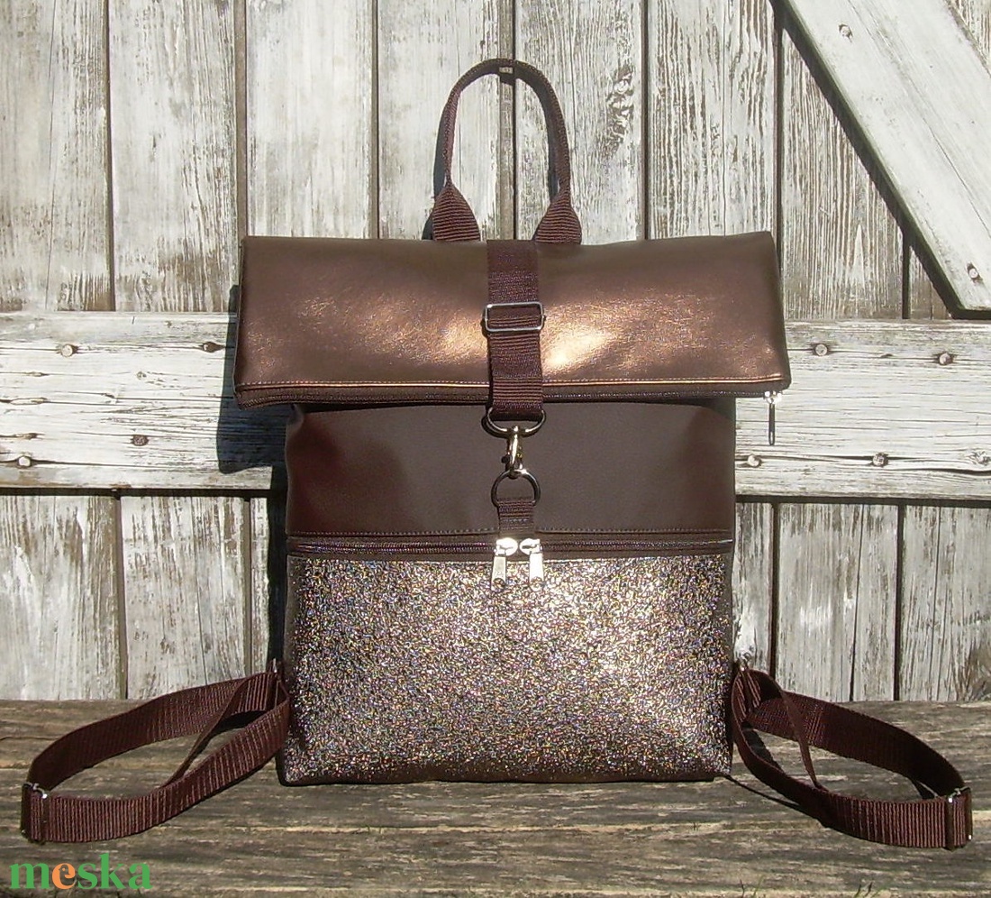 ROLL TOP CITY BAG : Bronzos elegancia - táska & tok - hátizsák - roll top hátizsák - Meska.hu ROLL TOP CITY BAG : Bronzos elegancia - táska & tok - hátizsák - roll top hátizsák - Meska.hu