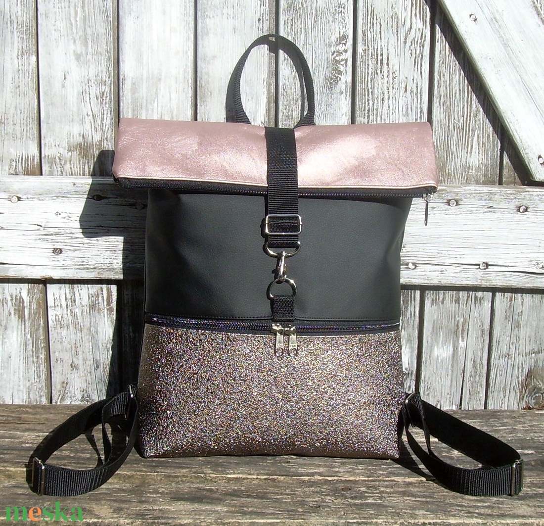 ROLL TOP CITY BAG : Metálos elegancia 2. - táska & tok - hátizsák - roll top hátizsák - Meska.hu ROLL TOP CITY BAG : Metálos elegancia 2. - táska & tok - hátizsák - roll top hátizsák - Meska.hu