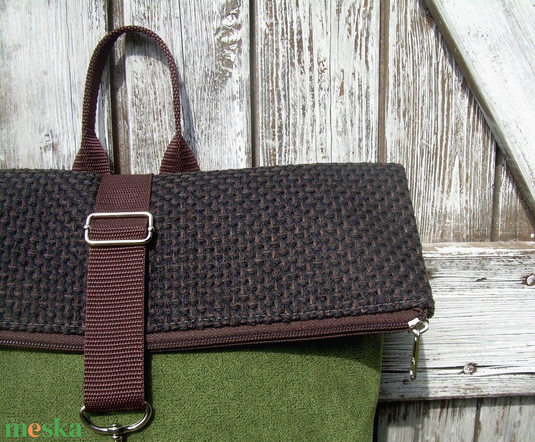 ROLL TOP CITY BAG : Variációk barna bőrre és szövetre 3. - táska & tok - hátizsák - roll top hátizsák - Meska.hu ROLL TOP CITY BAG : Variációk barna bőrre és szövetre 3. - táska & tok - hátizsák - roll top hátizsák - Meska.hu