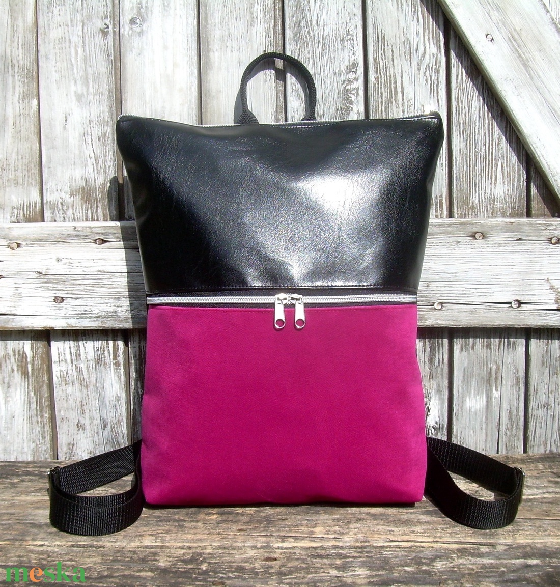 CITY BAG HÁTIZSÁK/LAPTOPTÁSKA/OLDALTÁSKA : Variációk ciklámenre - táska & tok - hátizsák - hátizsák - Meska.hu CITY BAG HÁTIZSÁK/LAPTOPTÁSKA/OLDALTÁSKA : Variációk ciklámenre - táska & tok - hátizsák - hátizsák - Meska.hu