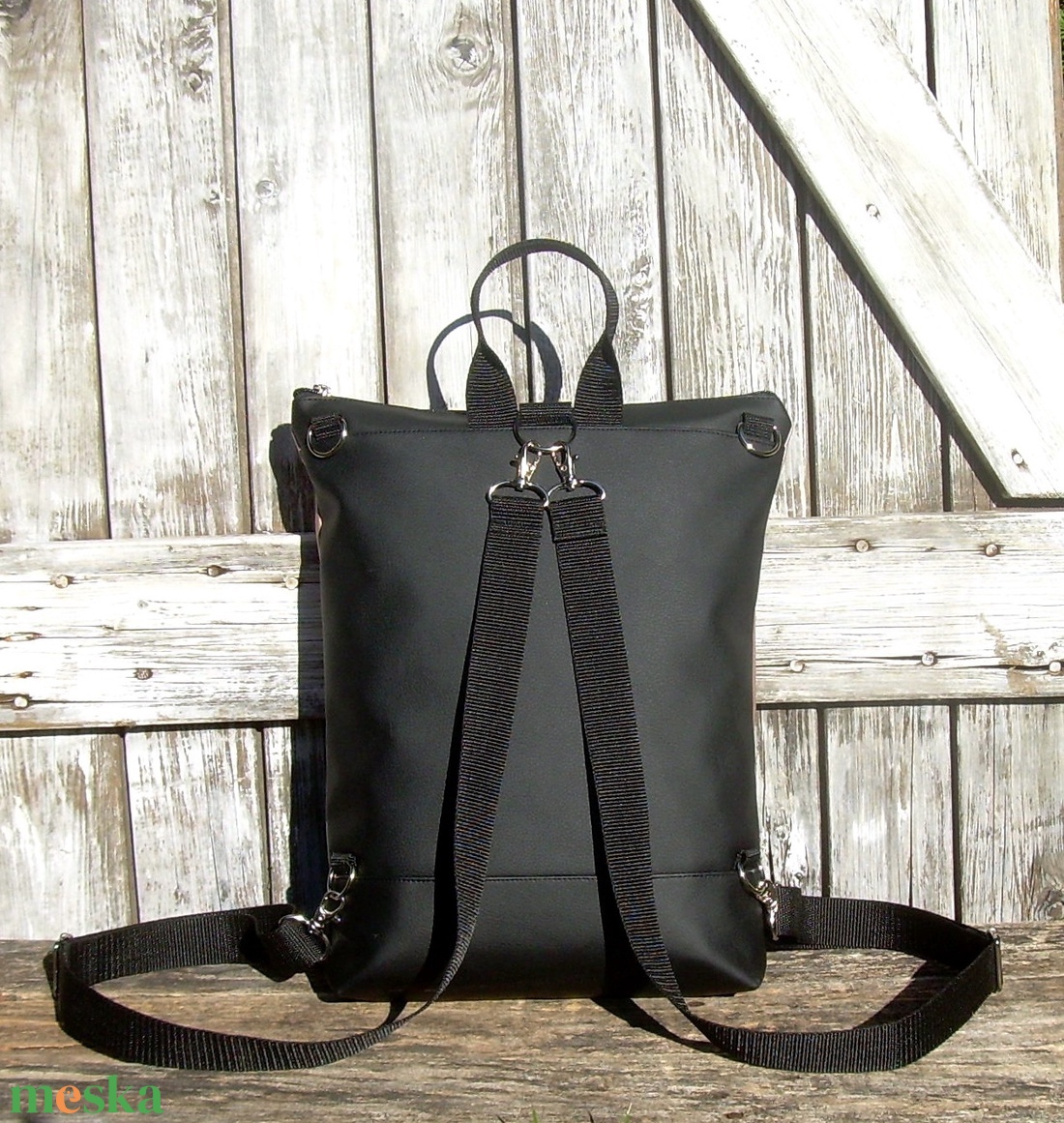CITY BAG 2IN1 HÁTIZSÁK/OLDALTÁSKA : Variációk feketére metál rózsaszínnel - táska & tok - hátizsák - hátizsák - Meska.hu CITY BAG 2IN1 HÁTIZSÁK/OLDALTÁSKA : Variációk feketére metál rózsaszínnel - táska & tok - hátizsák - hátizsák - Meska.hu