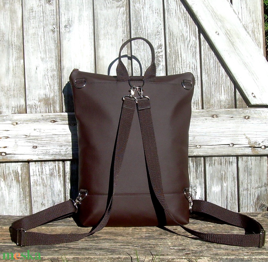 CITY BAG 2IN1 HÁTIZSÁK/OLDALTÁSKA : Metálos elegancia barnával - táska & tok - hátizsák - hátizsák - Meska.hu CITY BAG 2IN1 HÁTIZSÁK/OLDALTÁSKA : Metálos elegancia barnával - táska & tok - hátizsák - hátizsák - Meska.hu