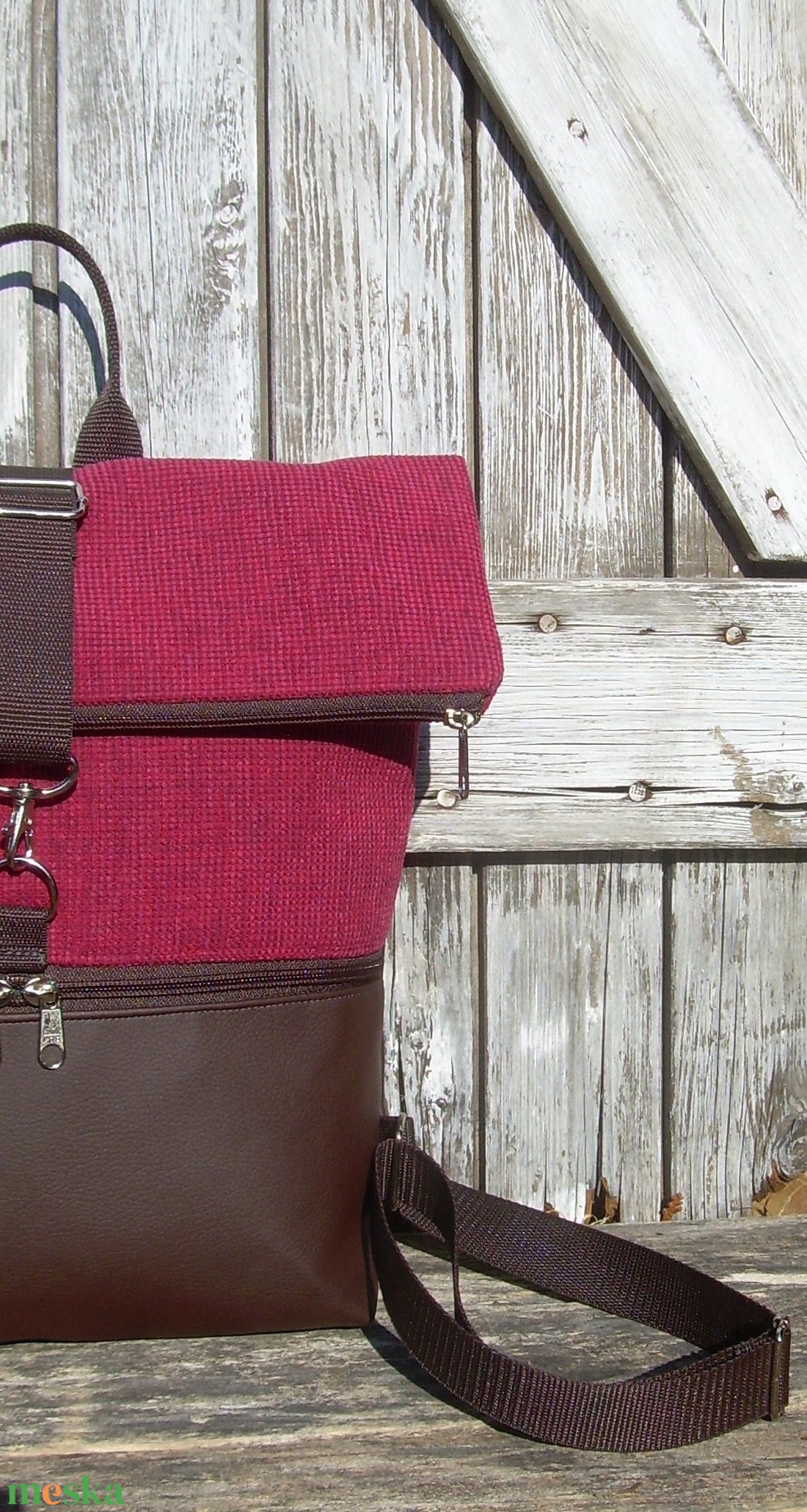 ROLL TOP CITY BAG : Variációk barnára szövettel - táska & tok - hátizsák - roll top hátizsák - Meska.hu ROLL TOP CITY BAG : Variációk barnára szövettel - táska & tok - hátizsák - roll top hátizsák - Meska.hu