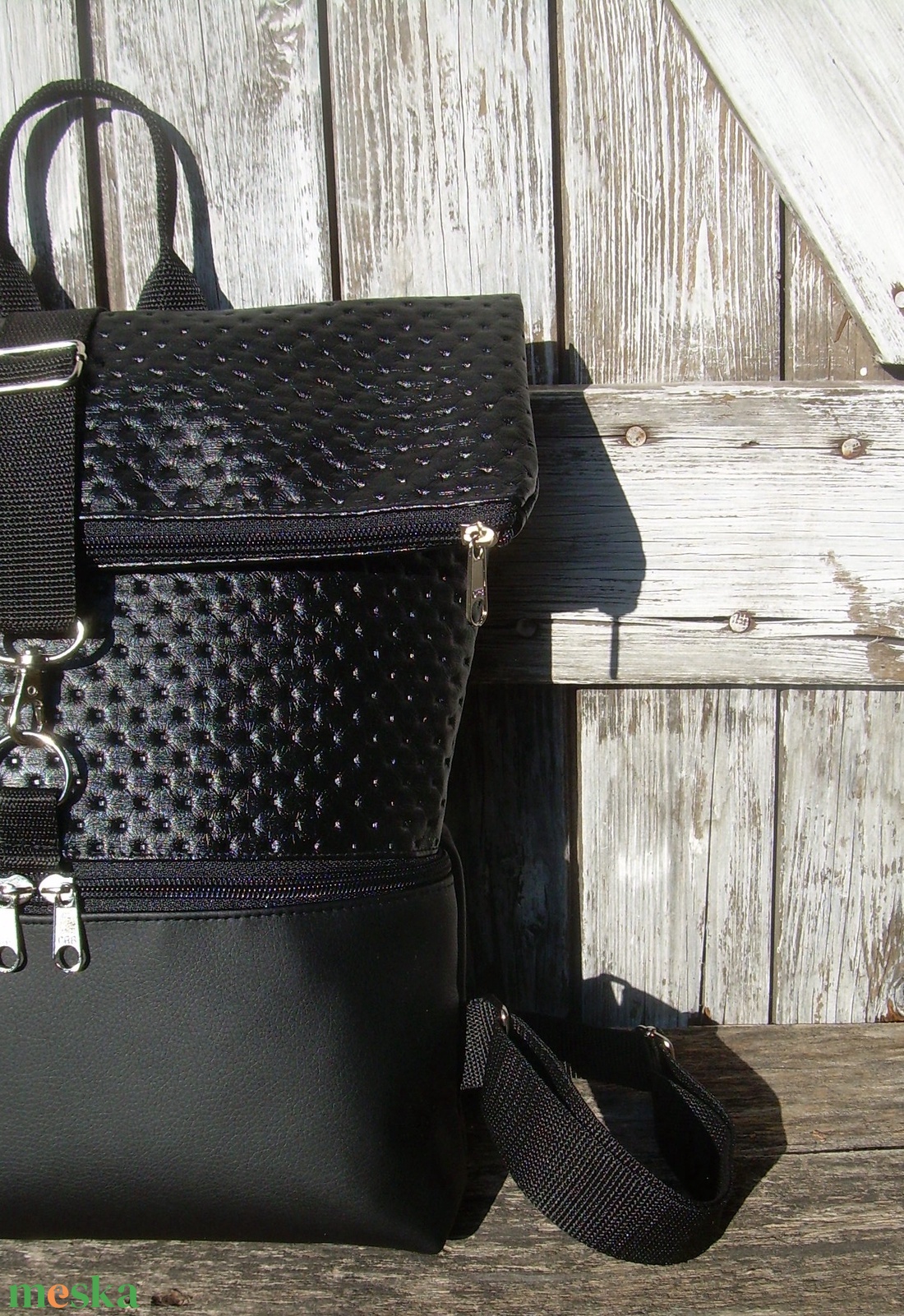 ROLL TOP CITY BAG :Elegáns fekete másképp 2. - táska & tok - hátizsák - roll top hátizsák - Meska.hu ROLL TOP CITY BAG :Elegáns fekete másképp 2. - táska & tok - hátizsák - roll top hátizsák - Meska.hu