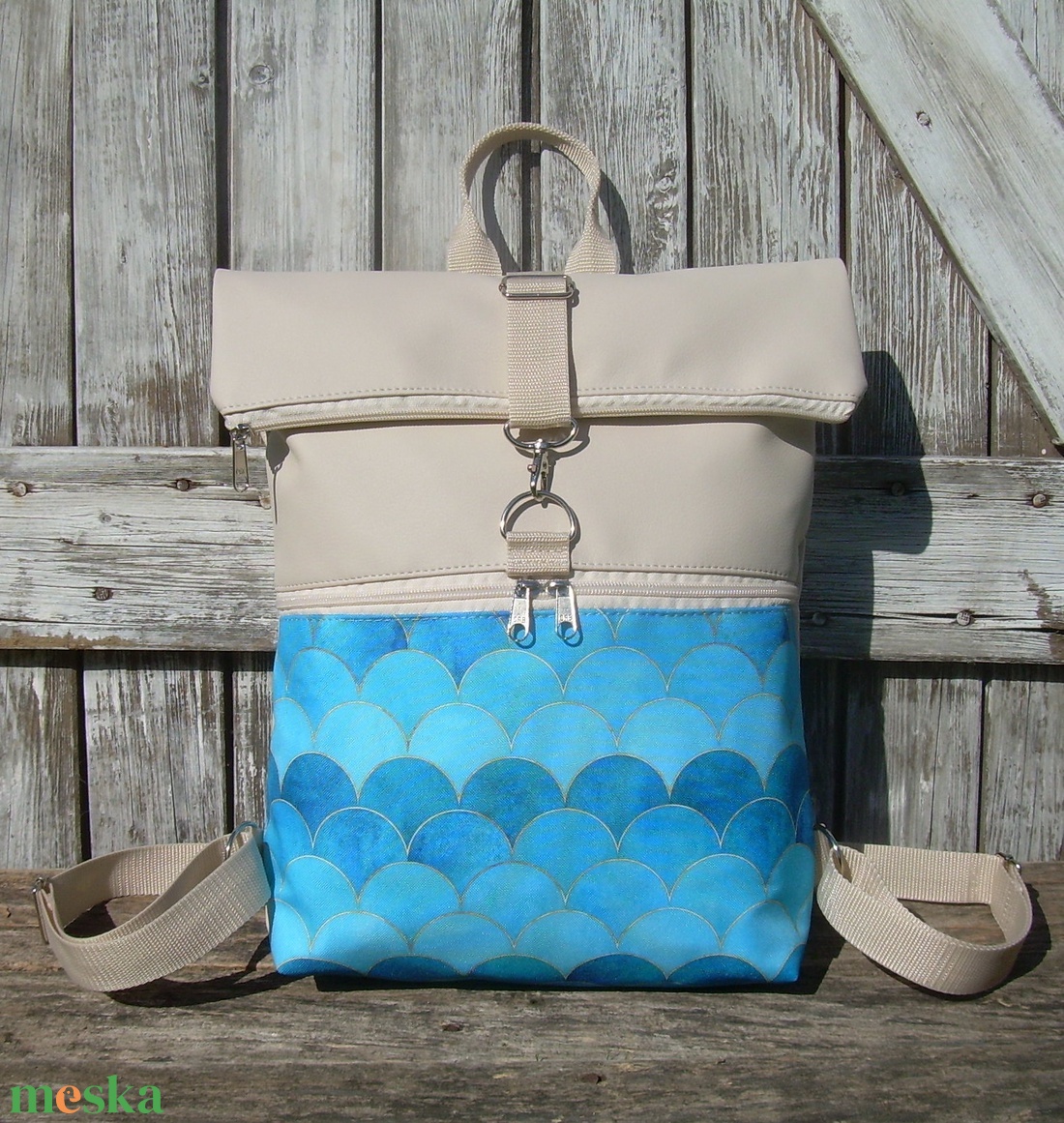 VÍZÁLLÓ ROLL TOP CITY BAG : Irány a tenger! - táska & tok - hátizsák - roll top hátizsák - Meska.hu VÍZÁLLÓ ROLL TOP CITY BAG : Irány a tenger! - táska & tok - hátizsák - roll top hátizsák - Meska.hu