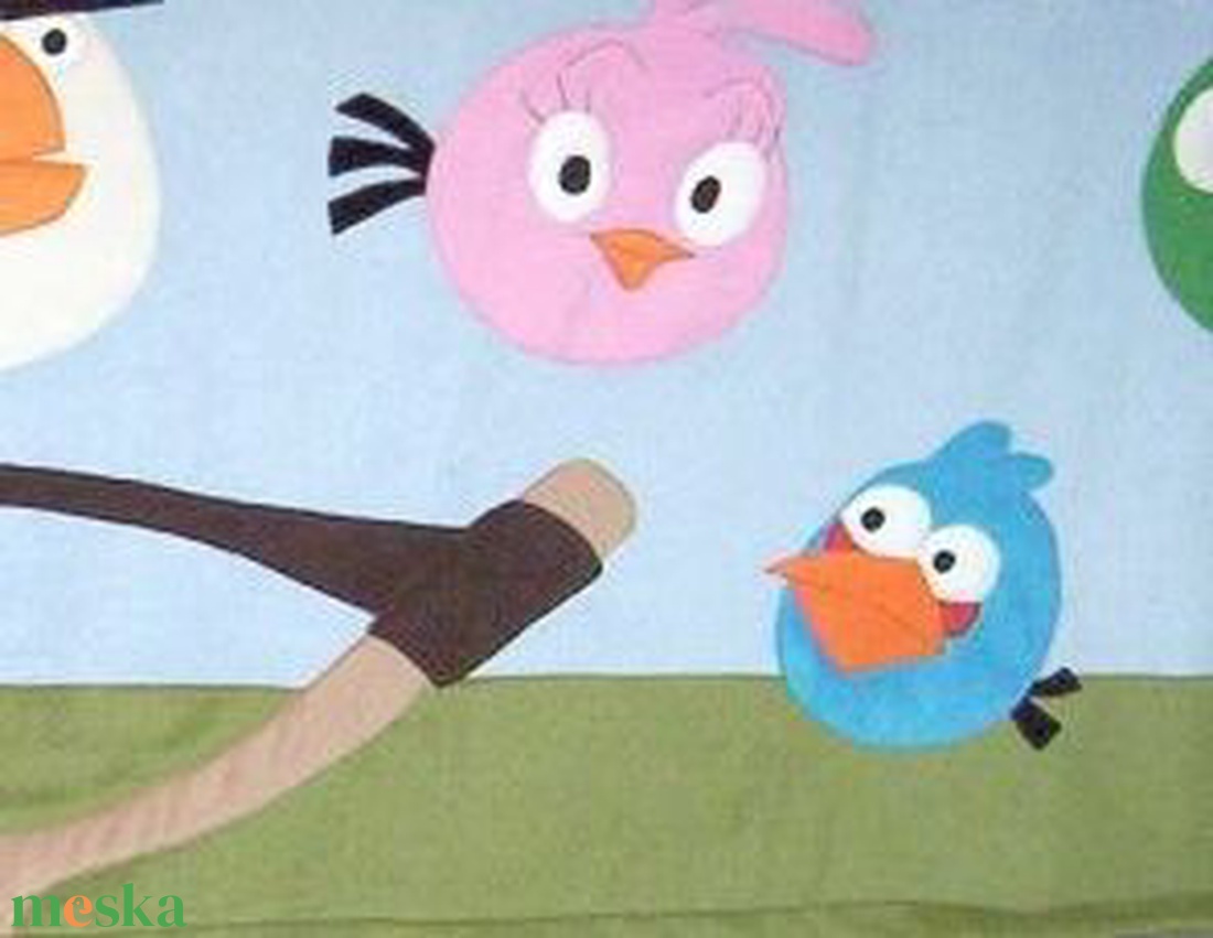 Figurás Falvédő - Angry Birds - Mérges madarak - baba - mama - babaszoba dekoráció - falvédő gyerekszobába - Meska.hu