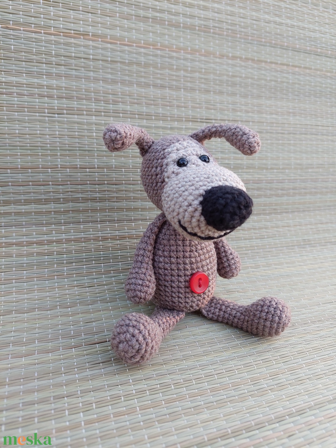 Horgolt kutya - amigurumi - játék & sport - plüssállat & játékfigura - kutya - Meska.hu