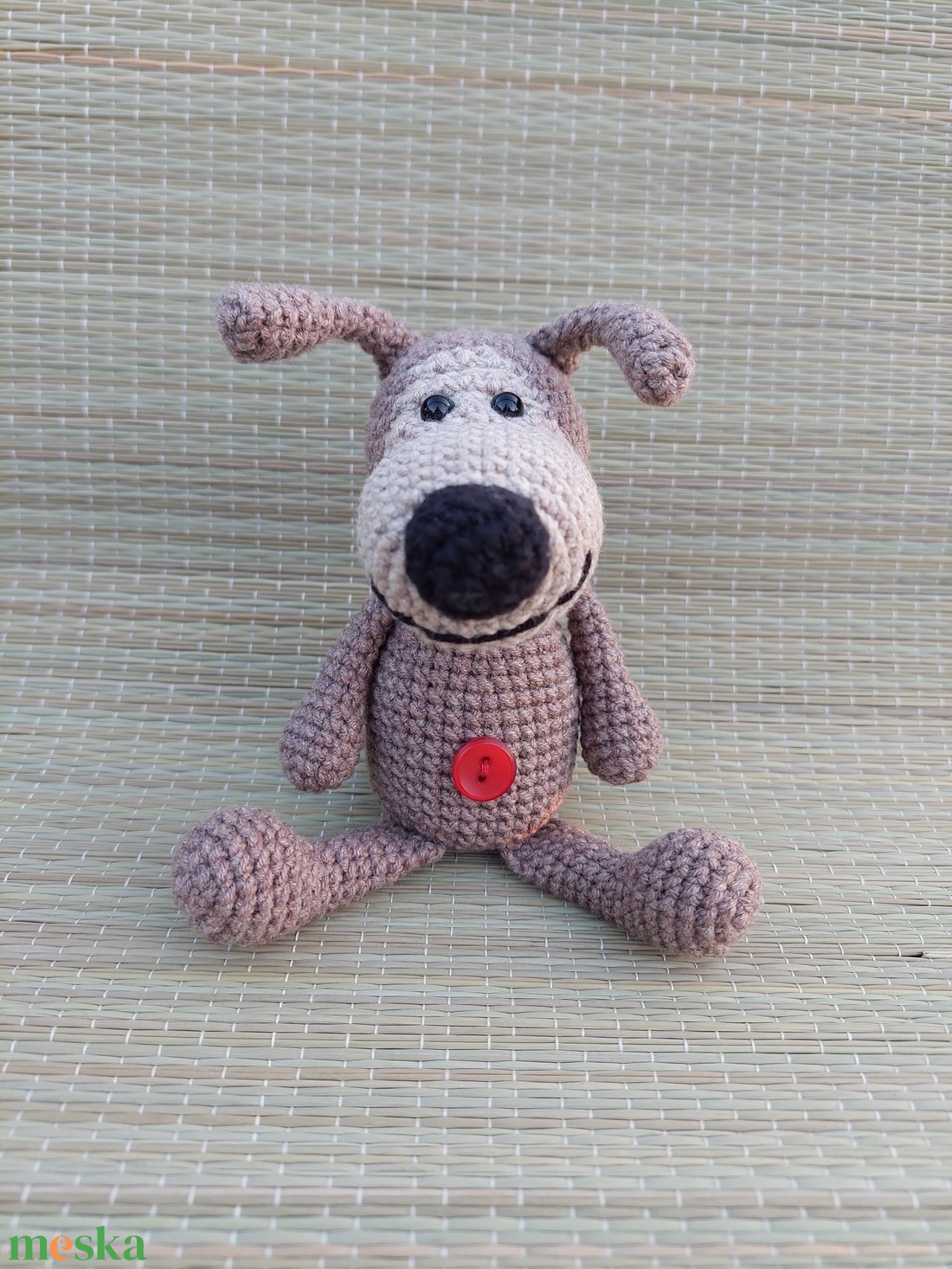 Horgolt kutya - amigurumi - játék & sport - plüssállat & játékfigura - kutya - Meska.hu