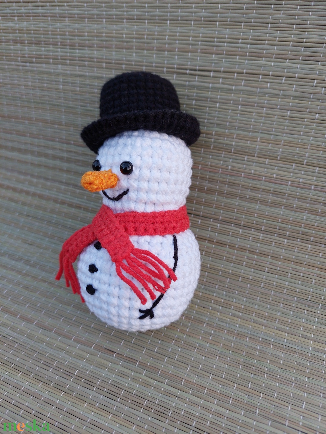 Horgolt hóember - amigurumi - játék & sport - plüssállat & játékfigura - más figura - Meska.hu Horgolt hóember - amigurumi - játék & sport - plüssállat & játékfigura - más figura - Meska.hu