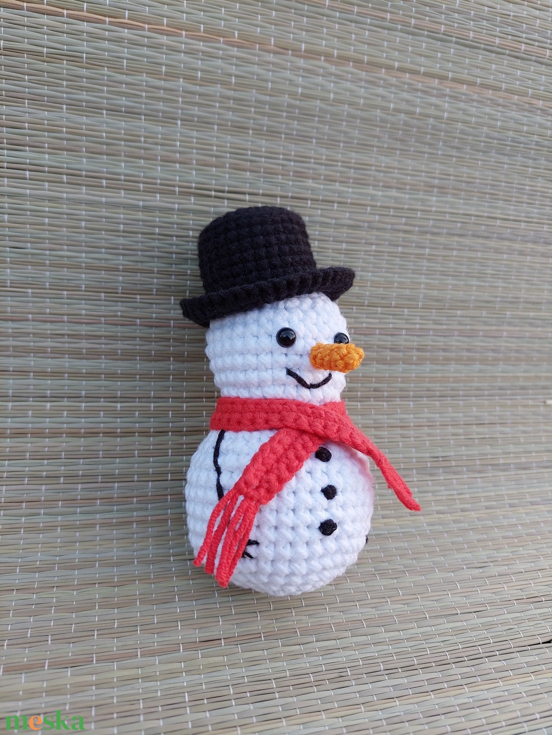 Horgolt hóember - amigurumi - játék & sport - plüssállat & játékfigura - más figura - Meska.hu Horgolt hóember - amigurumi - játék & sport - plüssállat & játékfigura - más figura - Meska.hu