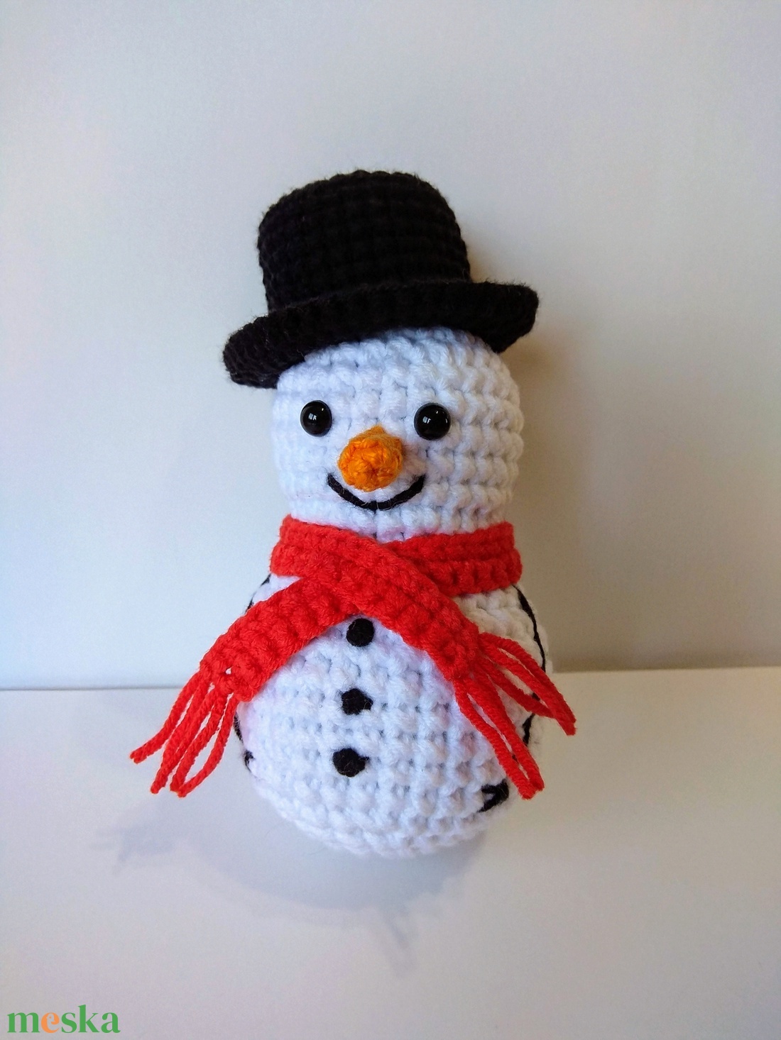 Horgolt hóember - amigurumi - játék & sport - plüssállat & játékfigura - más figura - Meska.hu Horgolt hóember - amigurumi - játék & sport - plüssállat & játékfigura - más figura - Meska.hu