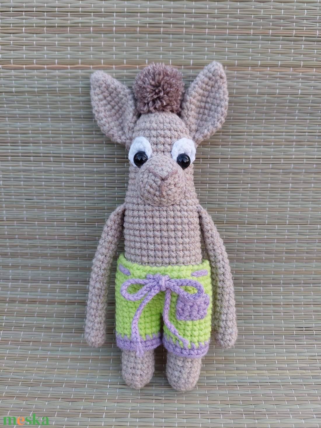 Horgolt láma - amigurumi - játék & sport - plüssállat & játékfigura - láma - Meska.hu