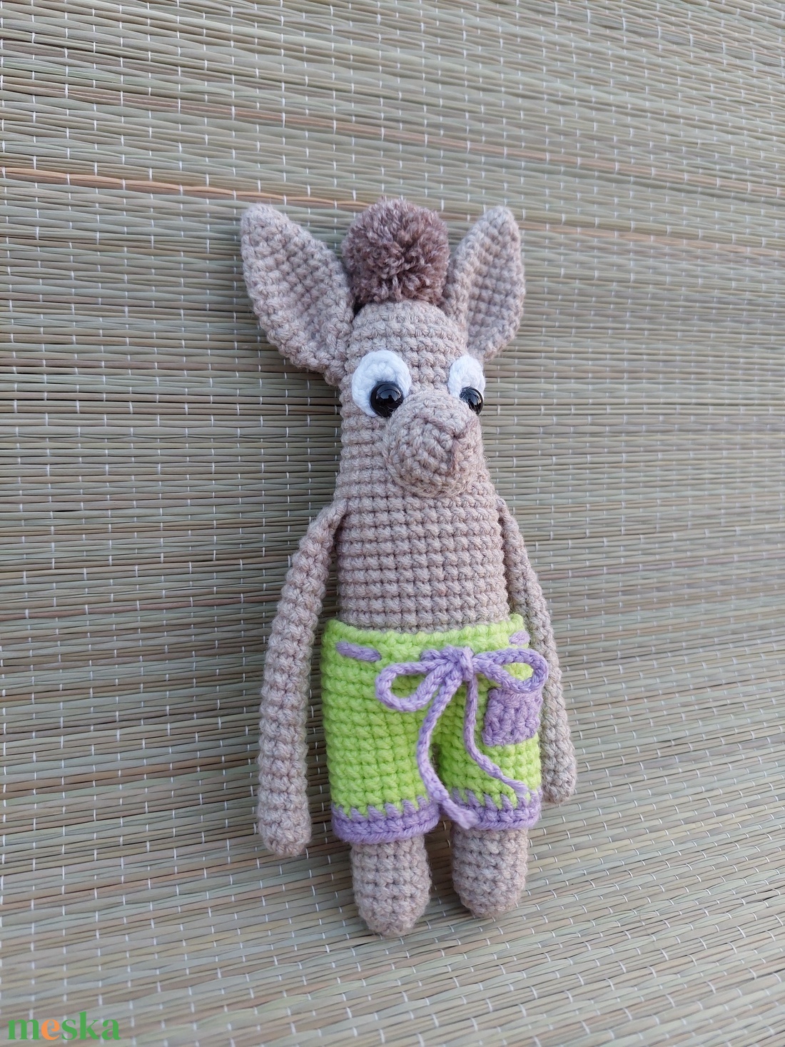 Horgolt láma - amigurumi - játék & sport - plüssállat & játékfigura - láma - Meska.hu