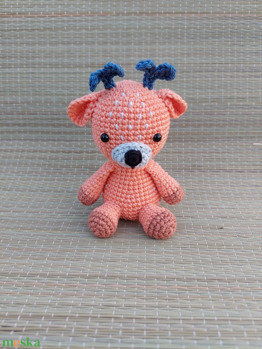 Horgolt bébi szarvas - amigurumi - játék & sport - plüssállat & játékfigura - más figura - Meska.hu