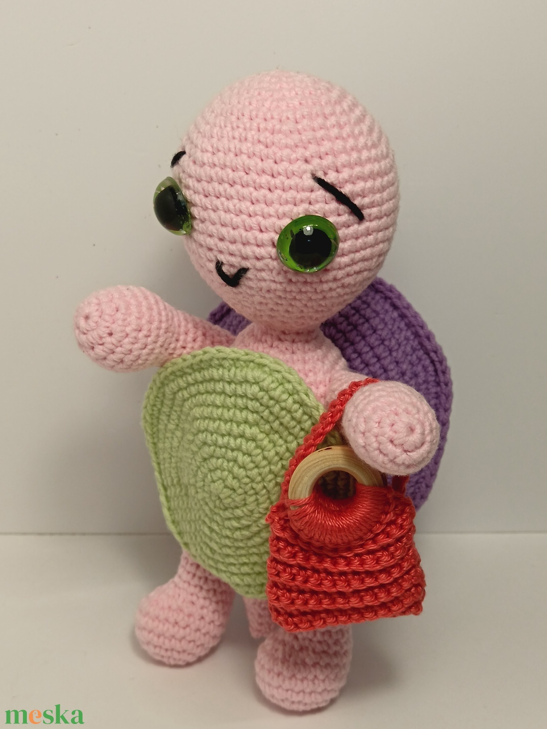 Áfonya, a teknős amigurumi minta - diy (csináld magad) - szabásminta, útmutató - horgolási minta - Meska.hu