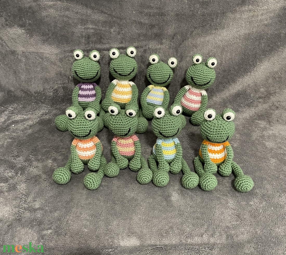 Egyedi megrendelés - Amigurumi békák - játék & sport - plüssállat & játékfigura - béka - Meska.hu Egyedi megrendelés - Amigurumi békák - játék & sport - plüssállat & játékfigura - béka - Meska.hu