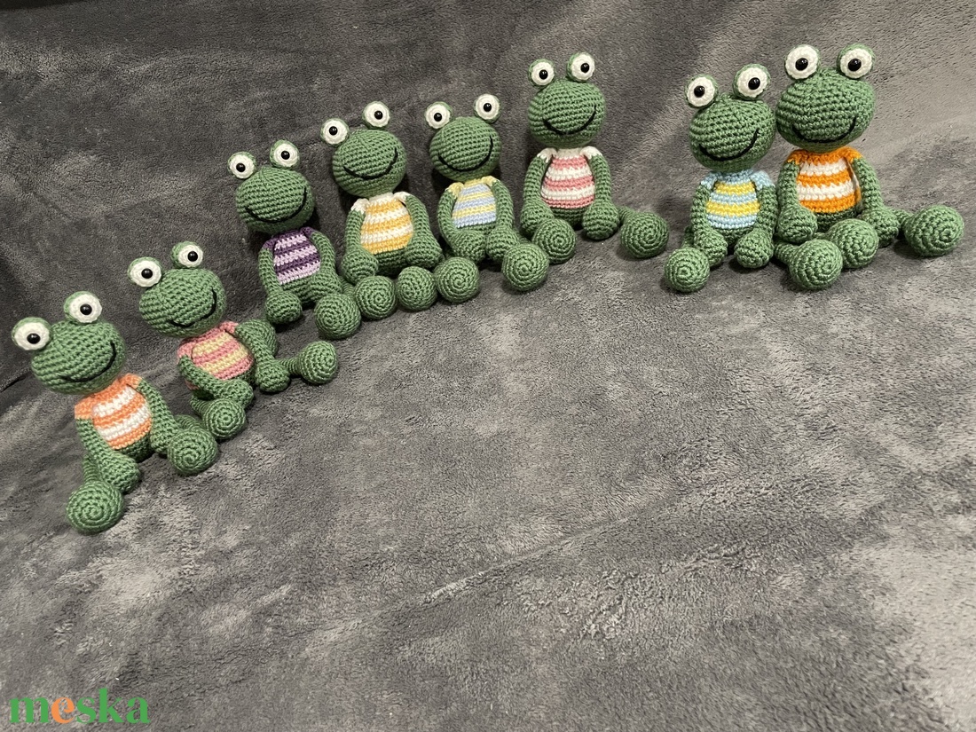Egyedi megrendelés - Amigurumi békák - játék & sport - plüssállat & játékfigura - béka - Meska.hu Egyedi megrendelés - Amigurumi békák - játék & sport - plüssállat & játékfigura - béka - Meska.hu