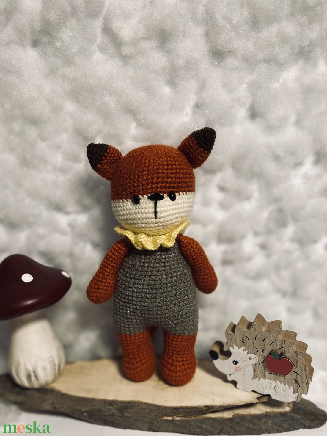 Amigurumi róka - játék & sport - plüssállat & játékfigura - róka - Meska.hu Amigurumi róka - játék & sport - plüssállat & játékfigura - róka - Meska.hu