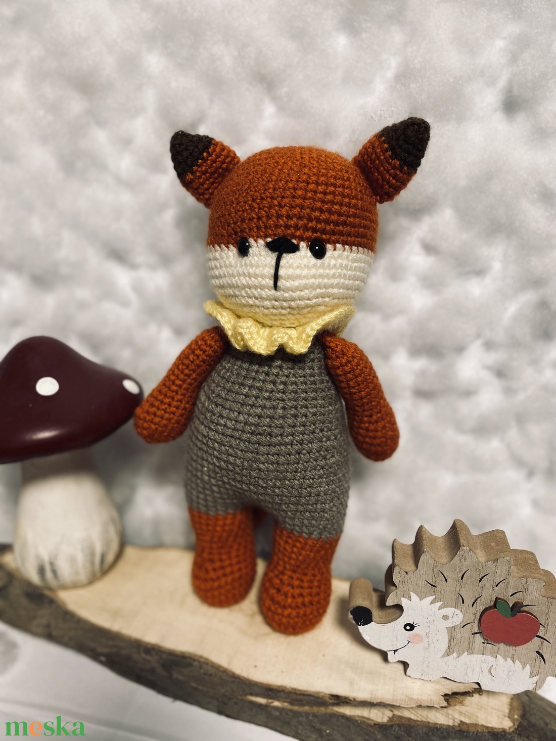 Amigurumi róka - játék & sport - plüssállat & játékfigura - róka - Meska.hu Amigurumi róka - játék & sport - plüssállat & játékfigura - róka - Meska.hu