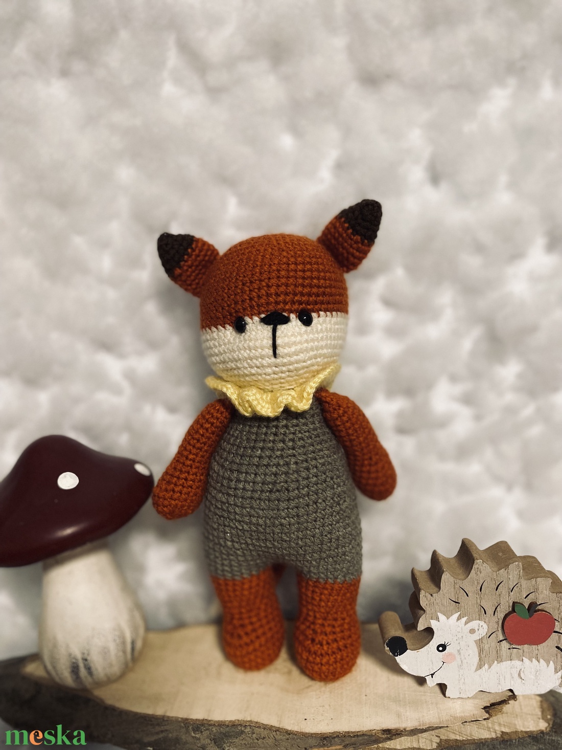 Amigurumi róka - játék & sport - plüssállat & játékfigura - róka - Meska.hu Amigurumi róka - játék & sport - plüssállat & játékfigura - róka - Meska.hu