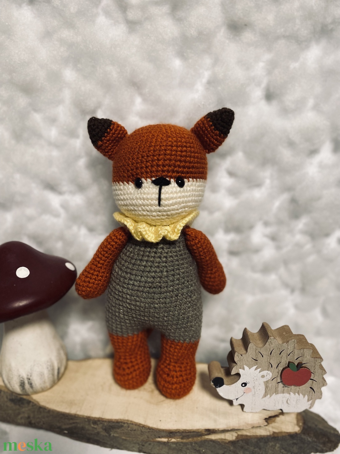 Amigurumi róka - játék & sport - plüssállat & játékfigura - róka - Meska.hu Amigurumi róka - játék & sport - plüssállat & játékfigura - róka - Meska.hu