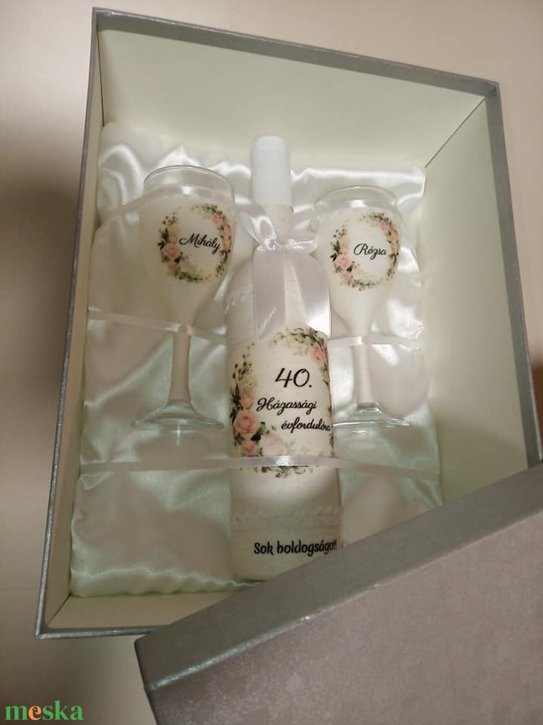 Díszdobozos ajándék szettek - esküvő - emlék & ajándék - nászajándék - ceremónia szett - Meska.hu