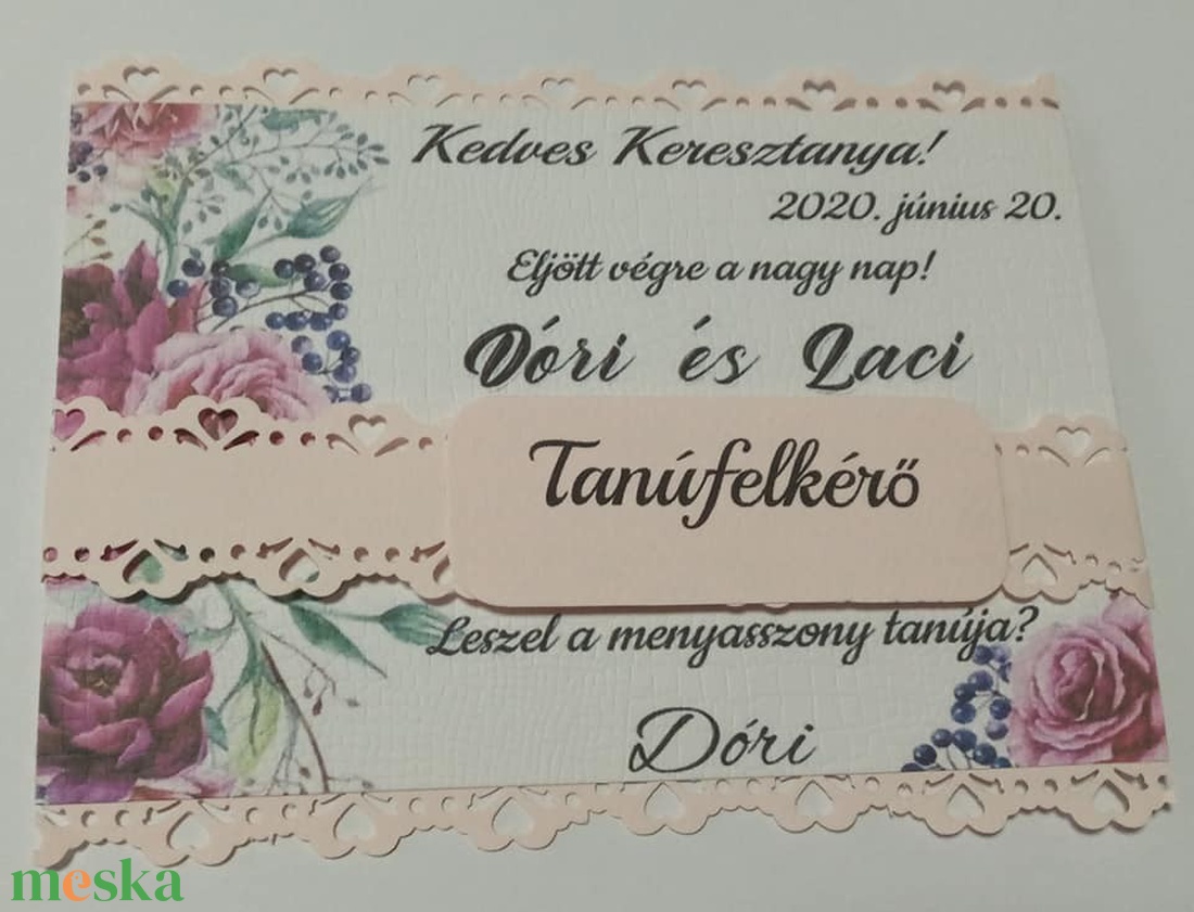 Tanúfelkérő kártya - esküvő - meghívó & kártya - meghívó - Meska.hu Tanúfelkérő kártya - esküvő - meghívó & kártya - meghívó - Meska.hu