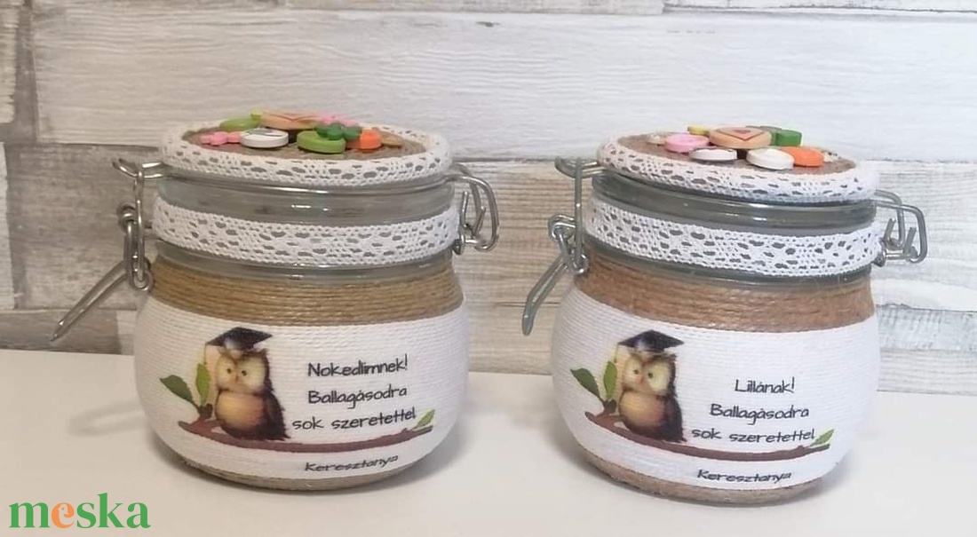 Ballagásra ajándékok  - otthon & életmód - dekoráció - asztal és polc dekoráció - asztaldísz - Meska.hu