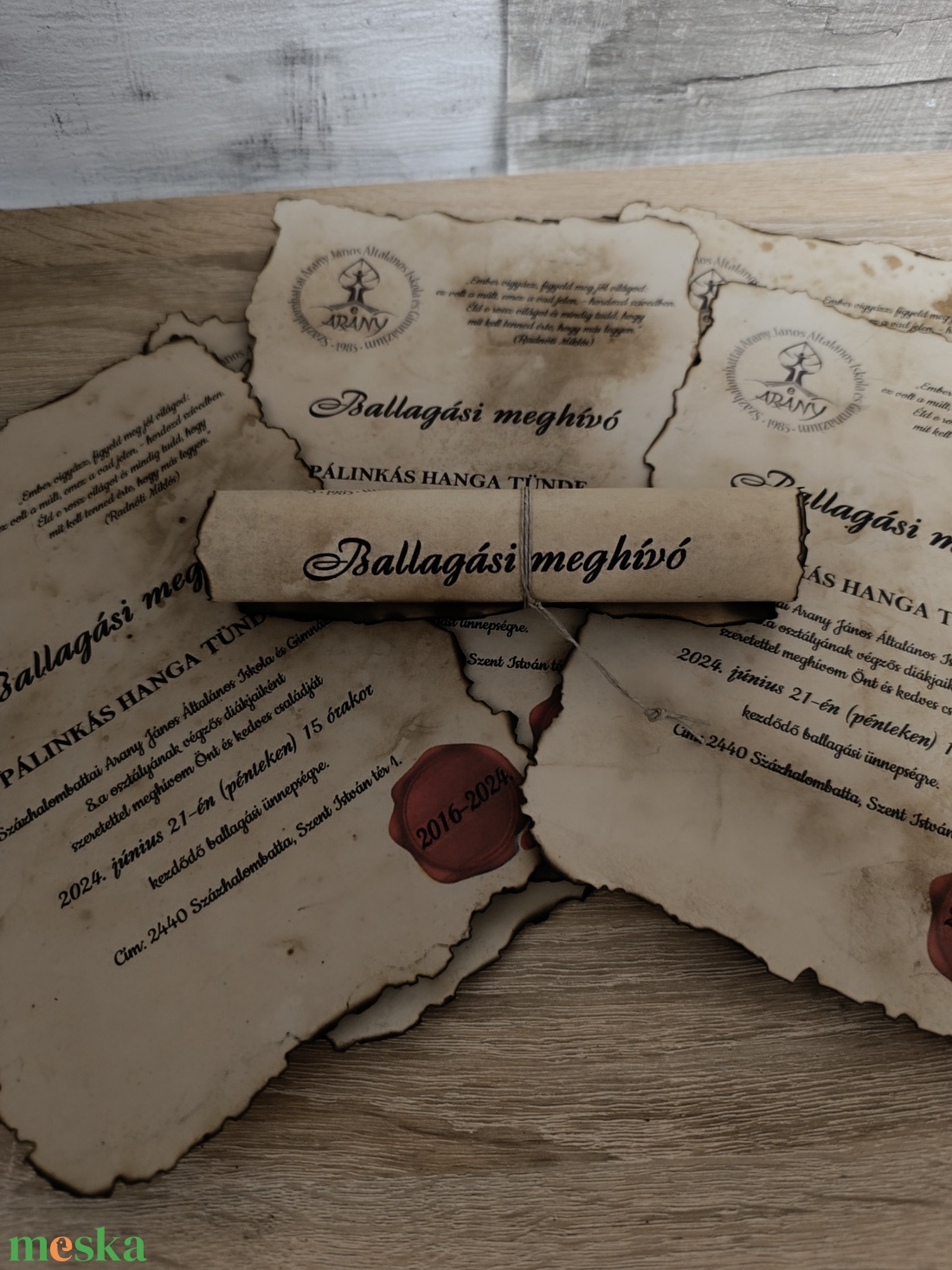 Ballagási meghívó - művészet - grafika & illusztráció - digitális - Meska.hu