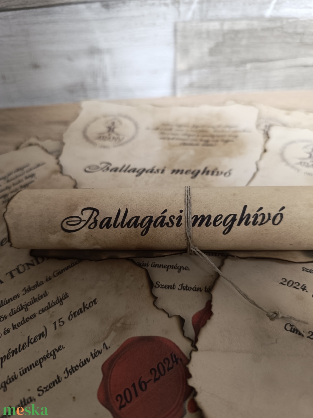 Ballagási meghívó - művészet - grafika & illusztráció - digitális - Meska.hu