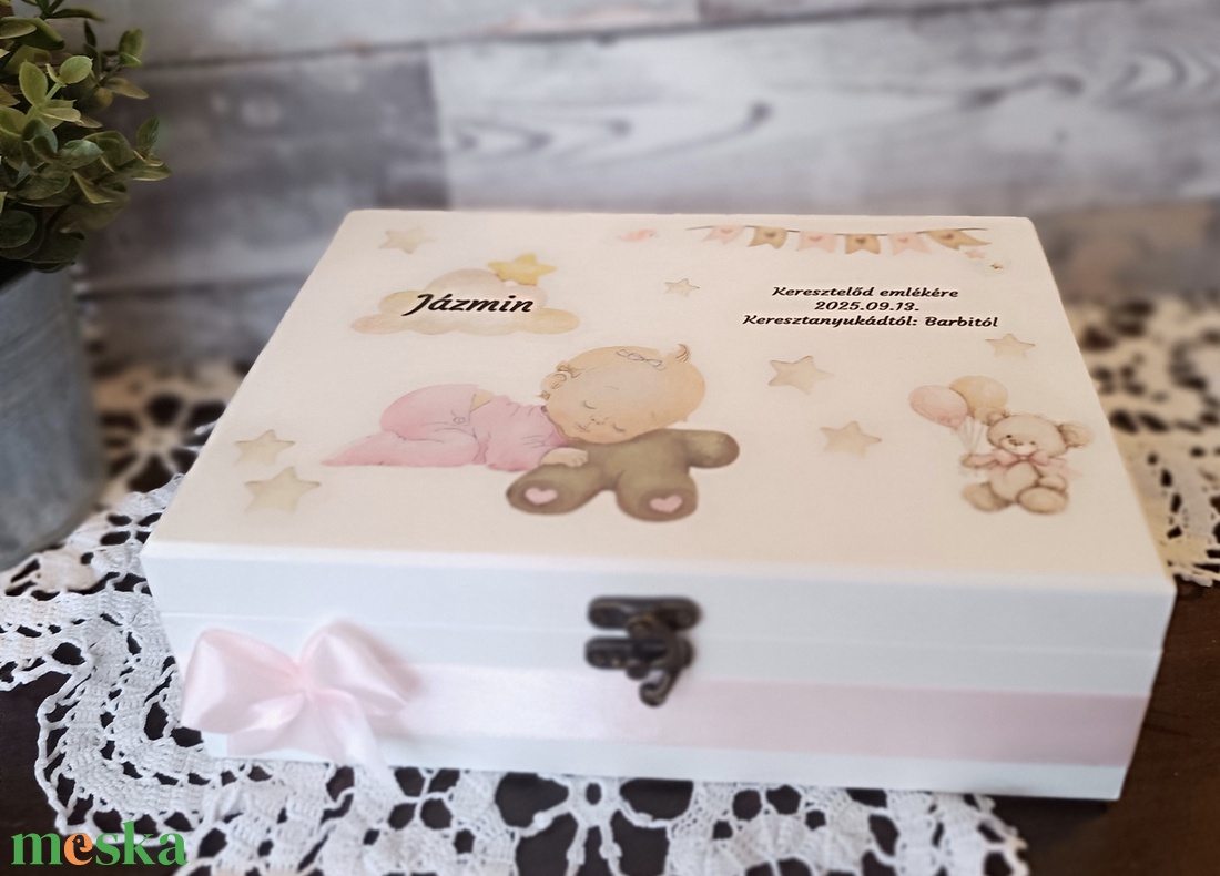 Kézműves ajándék keresztelőre vagy babaváróra - otthon & életmód - dekoráció - asztal és polc dekoráció - díszdoboz - Meska.hu Kézműves ajándék keresztelőre vagy babaváróra - otthon & életmód - dekoráció - asztal és polc dekoráció - díszdoboz - Meska.hu