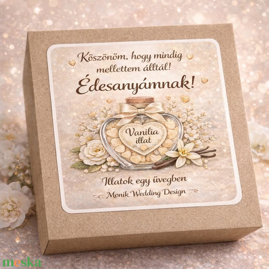 Illatok egy üvegben � illatviasz ajándékdoboz - esküvő - emlék & ajándék - szülőköszöntő ajándék - Meska.hu