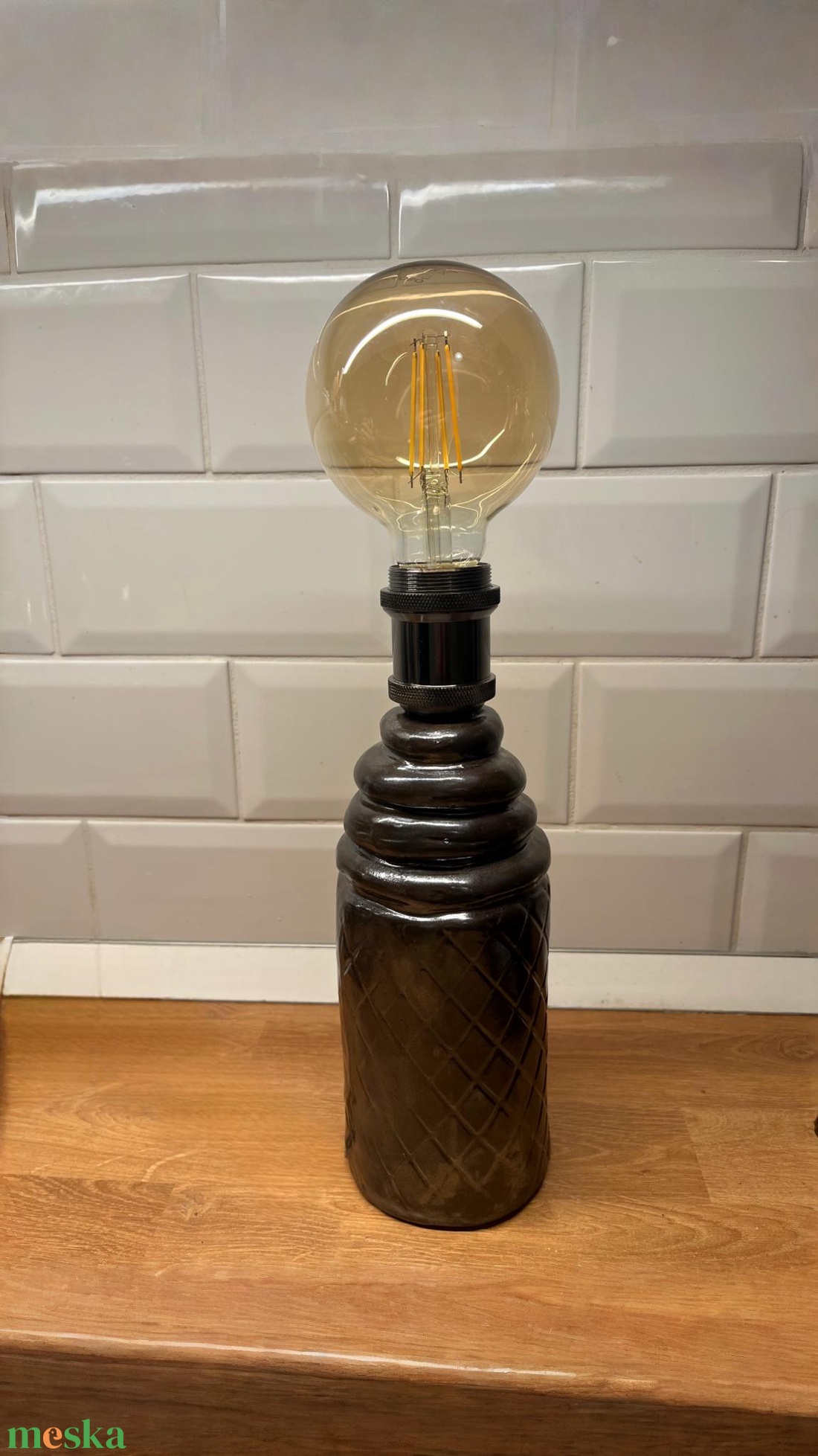 Kerámia lámpa - otthon & életmód - lámpa - asztali lámpa - Meska.hu