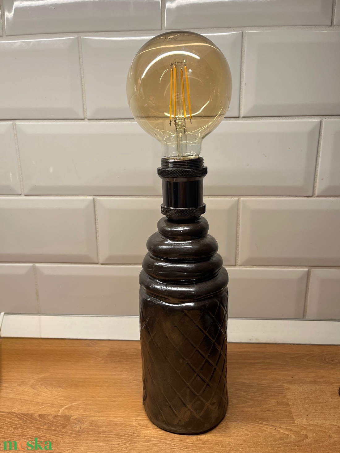 Kerámia lámpa - otthon & életmód - lámpa - asztali lámpa - Meska.hu