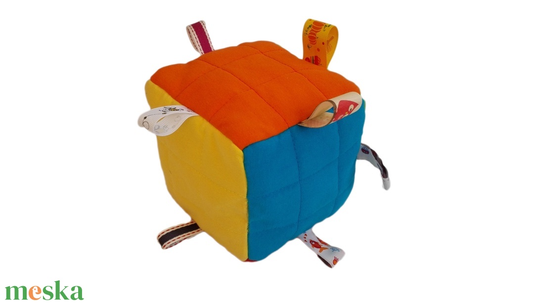 Színes,Rubikkocka jellegű készségfejlesztő babakocka - baba - mama - baba játékok - babakocka - Meska.hu