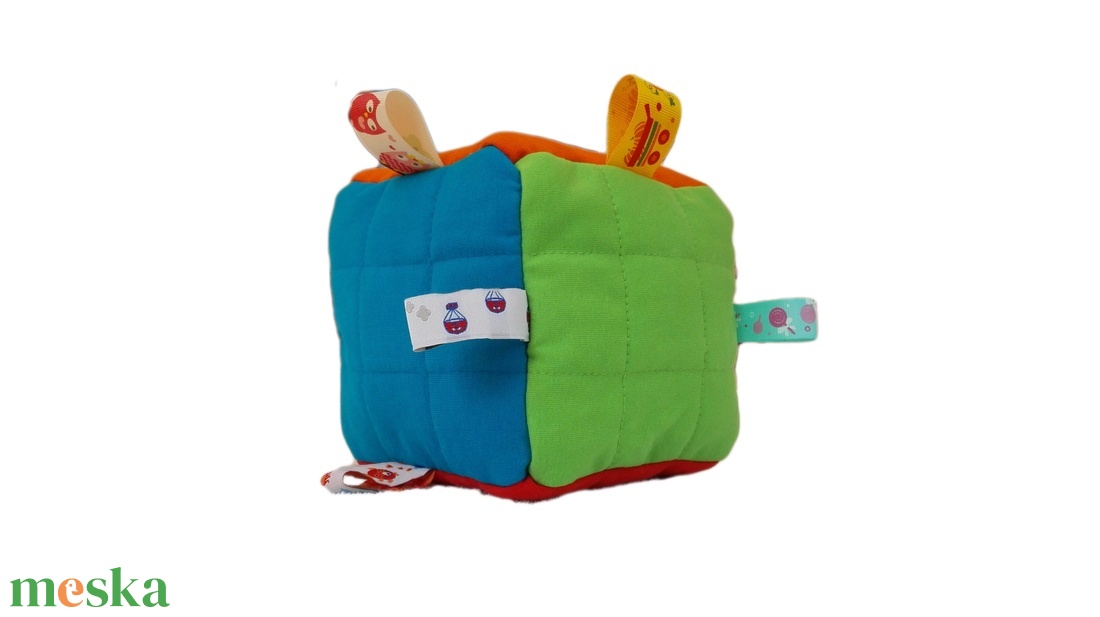 Színes,Rubikkocka jellegű készségfejlesztő babakocka - baba - mama - baba játékok - babakocka - Meska.hu