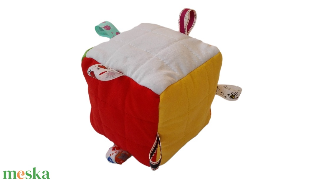 Színes,Rubikkocka jellegű készségfejlesztő babakocka - baba - mama - baba játékok - babakocka - Meska.hu