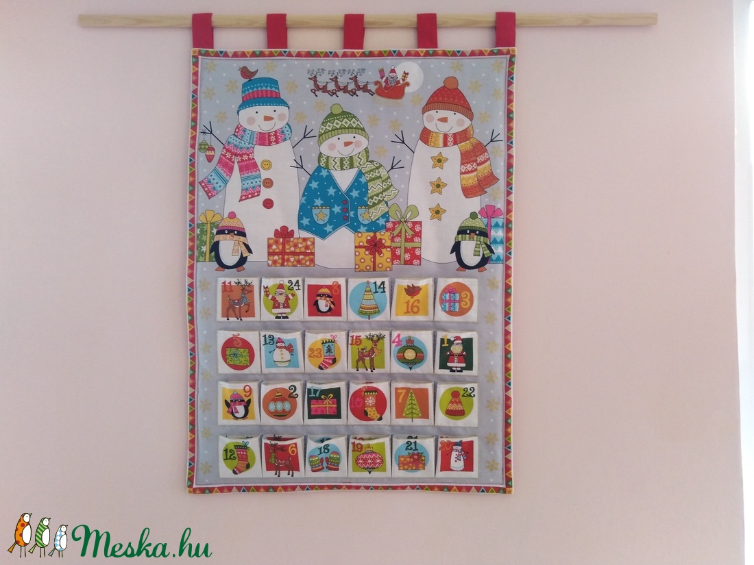 Hóemberek Karácsonyi adventi naptár,kalendárium - karácsony - Meska.hu Hóemberek Karácsonyi adventi naptár,kalendárium - karácsony - Meska.hu