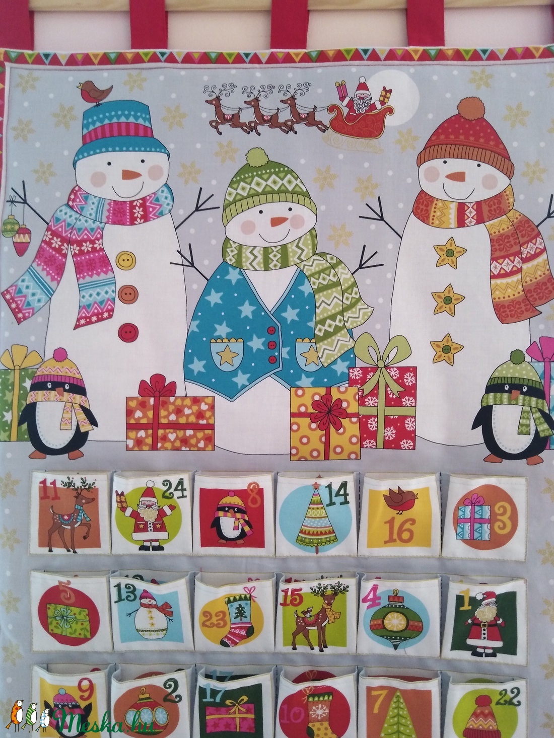 Hóemberek Karácsonyi adventi naptár,kalendárium - karácsony - Meska.hu Hóemberek Karácsonyi adventi naptár,kalendárium - karácsony - Meska.hu
