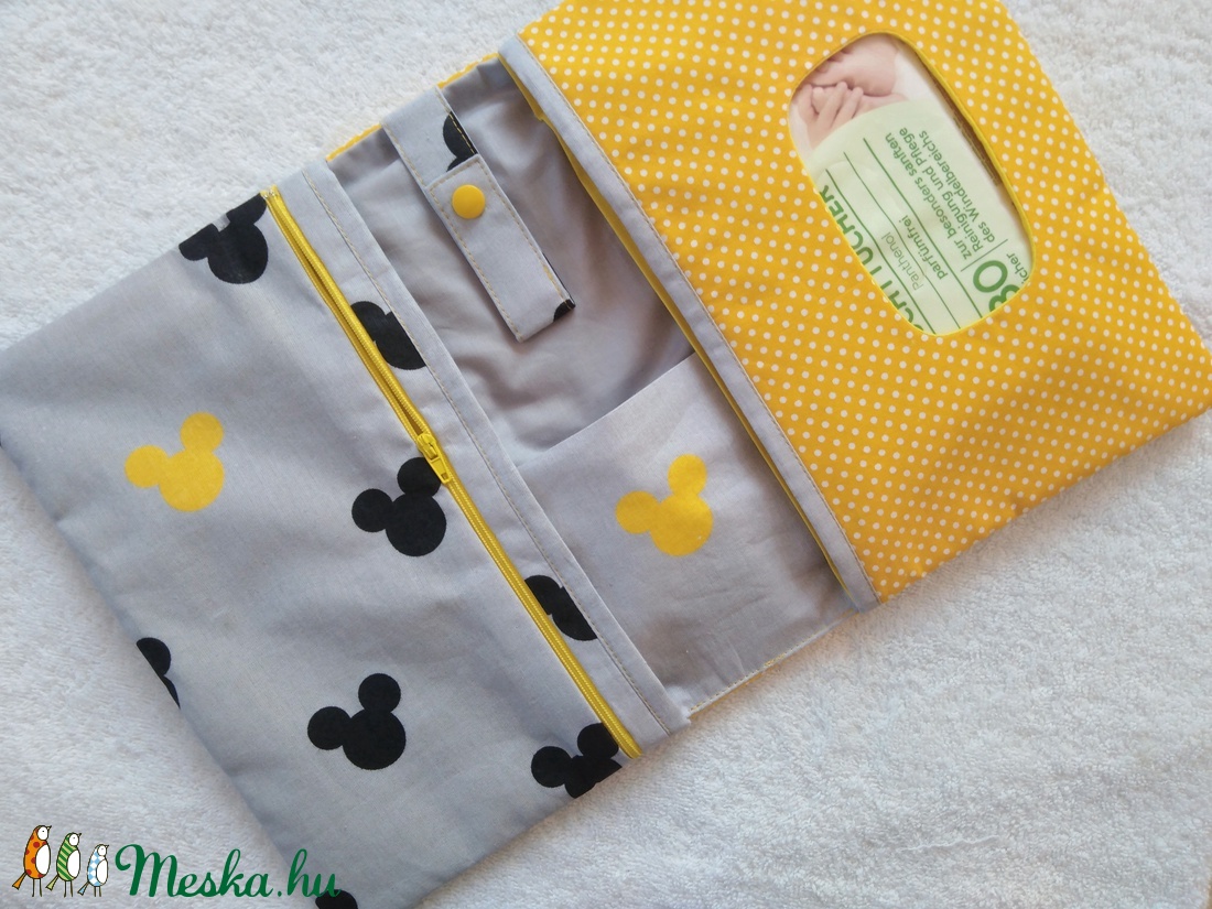 Mickey egér Pelenkatartó,pelenkázótáska,pelenkatáska -  - Meska.hu