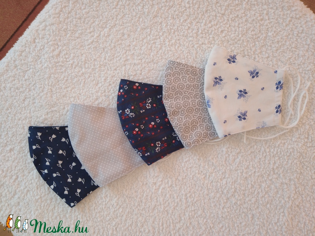 5 db Textil maszk, arcmaszk, szájmaszk - női - női - Meska.hu 5 db Textil maszk, arcmaszk, szájmaszk - női - női - Meska.hu