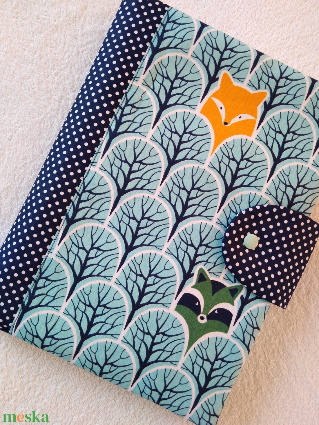 Erdő lakói irattartó, iratgyűjtő mappa, rajz gyűjtő mappa - táska & tok - pénztárca & más tok - kártyatartó & irattartó - Meska.hu