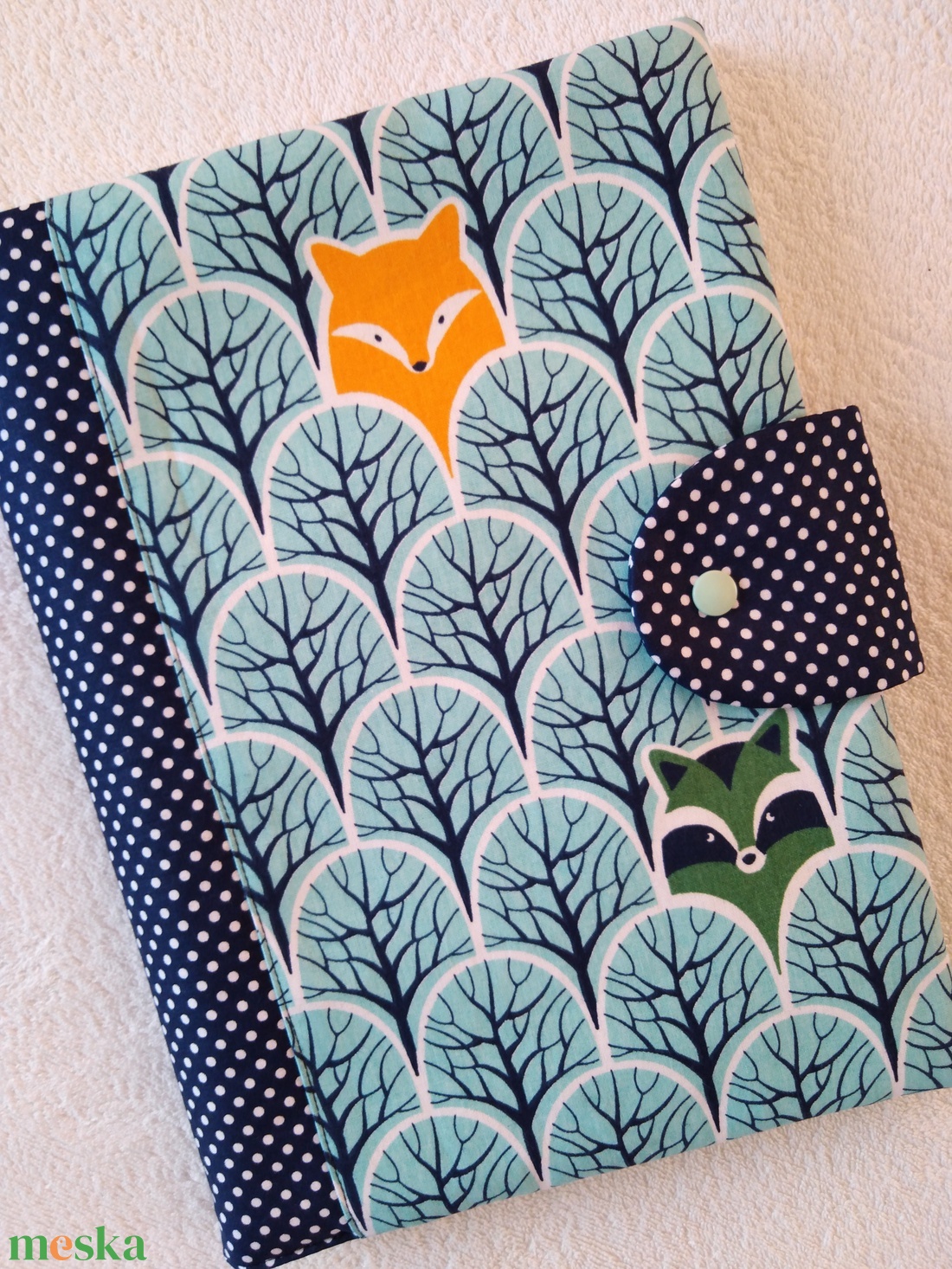 Erdő lakói irattartó, iratgyűjtő mappa, rajz gyűjtő mappa - táska & tok - pénztárca & más tok - kártyatartó & irattartó - Meska.hu