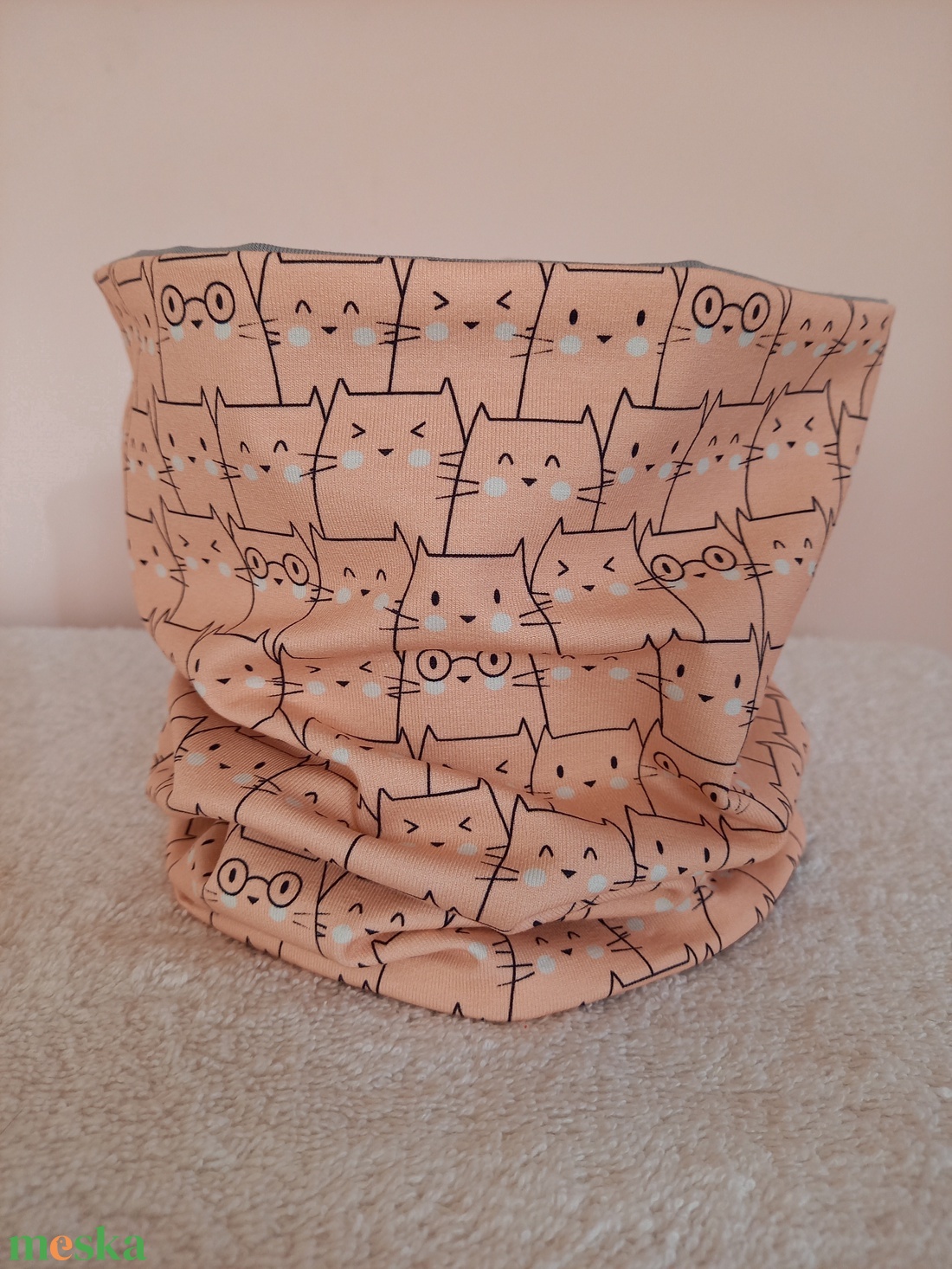 Baba-gyerek csősál, körsál  - ruha & divat - sál, sapka, kendő - kalap - Meska.hu