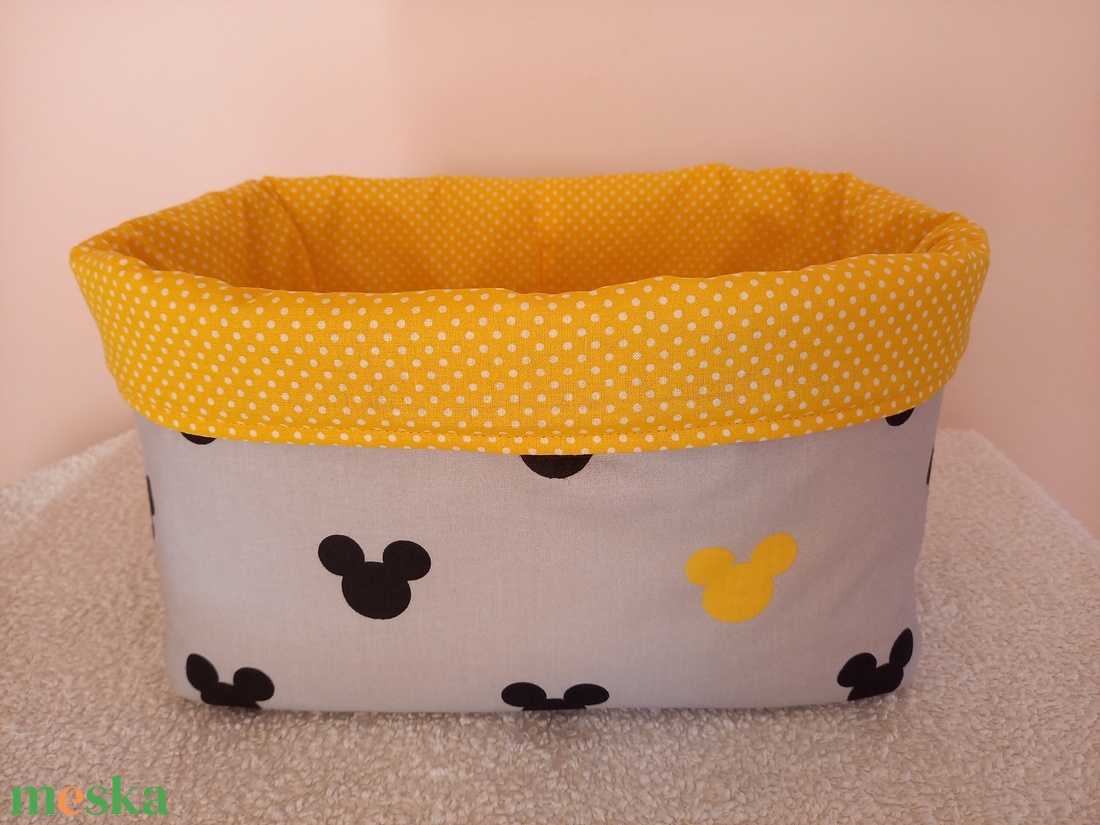 Mickey Textil tároló, Pelenka tároló, Játék tároló, Asztali tároló - otthon & életmód - babaszoba, gyerekszoba - játéktároló - Meska.hu Mickey Textil tároló, Pelenka tároló, Játék tároló, Asztali tároló - otthon & életmód - babaszoba, gyerekszoba - játéktároló - Meska.hu