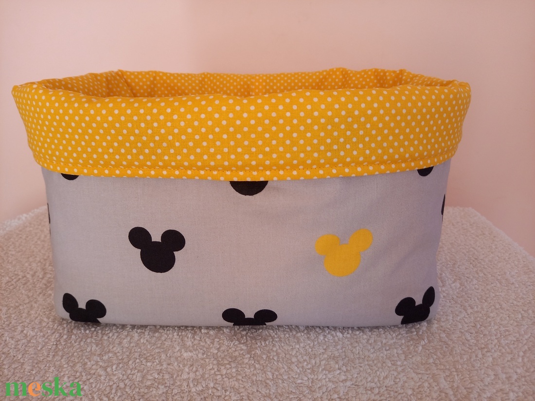 Mickey Textil tároló, Pelenka tároló, Játék tároló, Asztali tároló - otthon & életmód - babaszoba, gyerekszoba - játéktároló - Meska.hu Mickey Textil tároló, Pelenka tároló, Játék tároló, Asztali tároló - otthon & életmód - babaszoba, gyerekszoba - játéktároló - Meska.hu